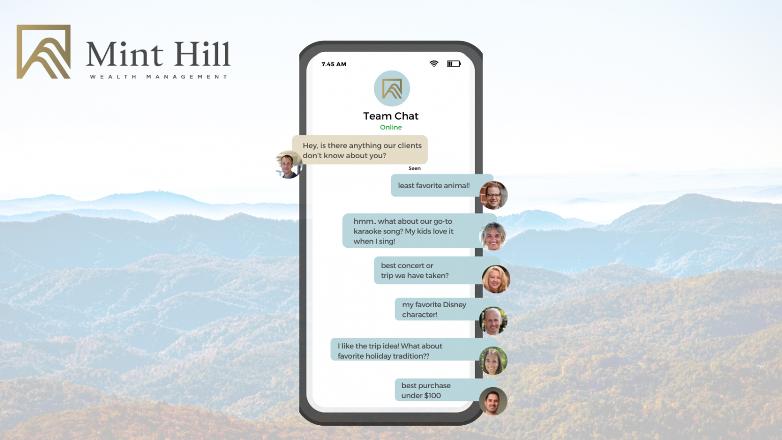 “Beyond the Bio” With the Mint Hill Team Mint Hill Wealth Management